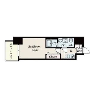 S-RESIDENCE名駅南【9階】の間取り