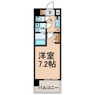 UURコート名古屋名駅【0907号室】の間取り