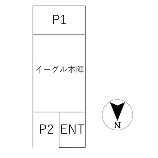 eagle HONJIN【3階】の間取り