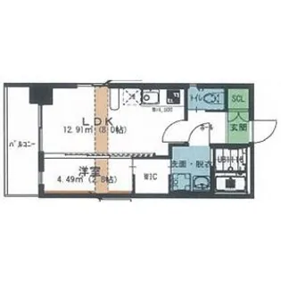 オリス丸の内【6階】の間取り