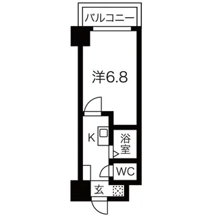 クレスト泉【5階】の間取り