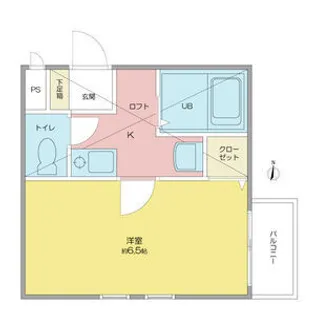 ワールドレコード【101号室】の間取り