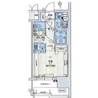 プレサンス鶴舞公園ウィズ【12階】の間取り