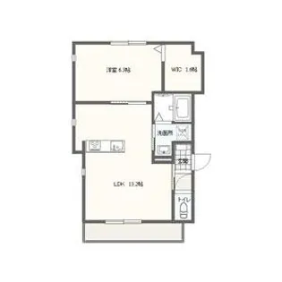 MEIEKI HILLS【302号室号室】の間取り