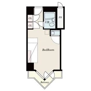 栄マンションS棟【611号室】の間取り