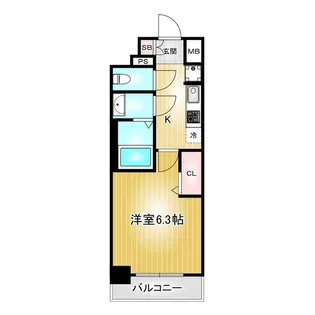 プレサンス上前津リラシス【8階】の間取り