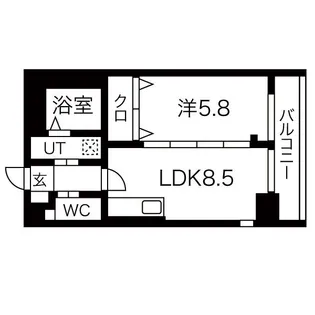 Casa Lucia【7階】の間取り