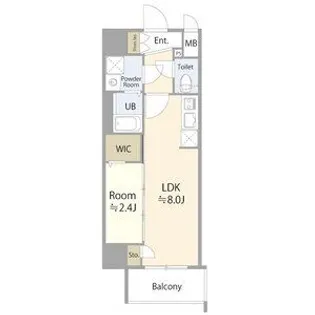 エスリード大曽根プレシャス【5階】の間取り