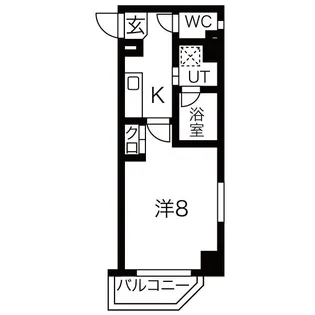 シティライフ池下西【4階】の間取り
