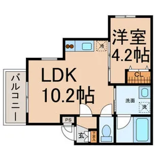 Albireo【2階】の間取り