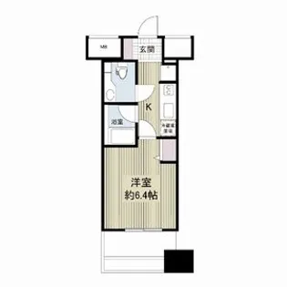 レジディア久屋大通【0204号室】の間取り