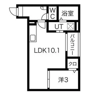Jack kasaderaⅡ【2階】の間取り