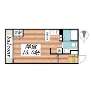 アル・ドゥ・6【6階】の間取り