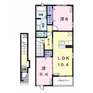 ブライトガーデン4【2階】の間取り