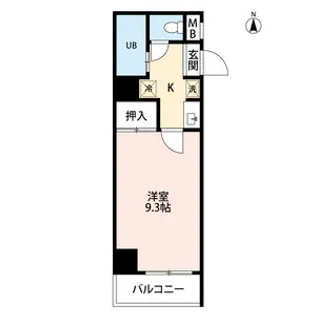 マザック新栄(マザックシンサカエ)【9階】の間取り