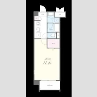 シェリール エヴァン【3階】の間取り