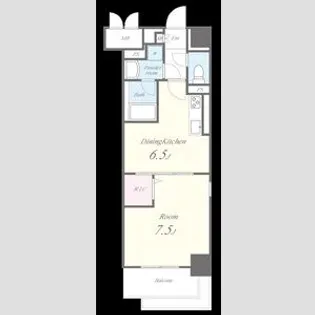 グラディアン大曽根【5階】の間取り