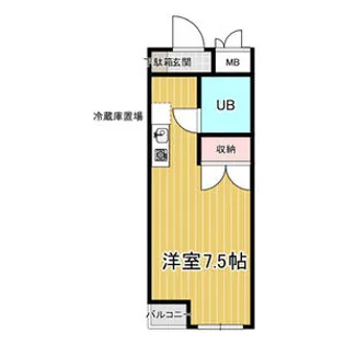ESPACE A(エスパス アー)【311号室】の間取り
