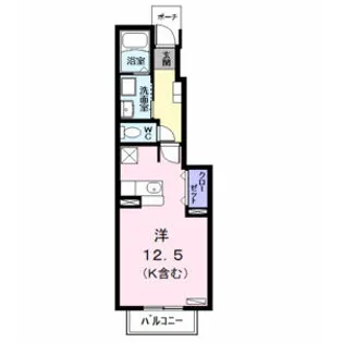 フリーデ&ミツヤ2【1階】の間取り