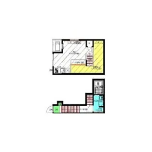 Velo SOTOYAMA(ヴェロ ソトヤマ)【204号室】の間取り