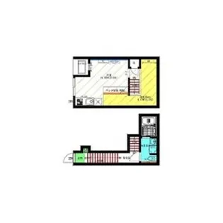 Velo SOTOYAMA(ヴェロ ソトヤマ)【205号室】の間取り