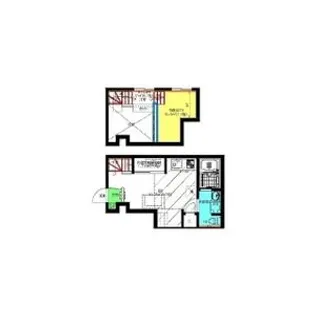 Velo SOTOYAMA(ヴェロ ソトヤマ)【104号室】の間取り