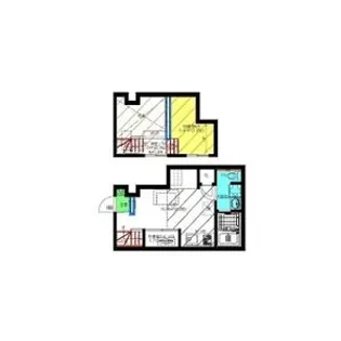 Velo SOTOYAMA(ヴェロ ソトヤマ)【106号室】の間取り