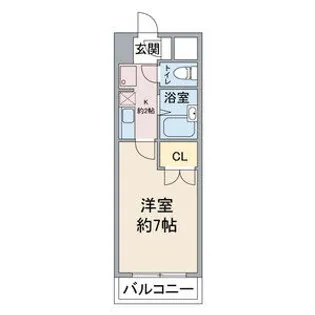 ソレイユ上社【310号室】の間取り