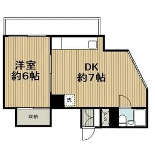 OMC大曽根ビル【402号室】の間取り