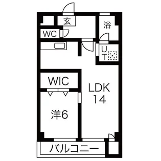 レヂデンス平和ヶ丘【302号室】の間取り