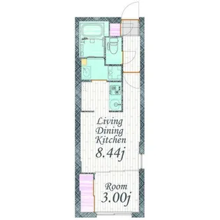 quador吹上VERT【3階】の間取り