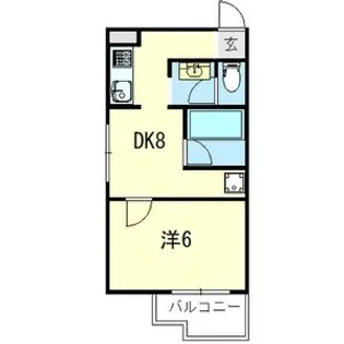 bespoke鶴舞【3階】の間取り