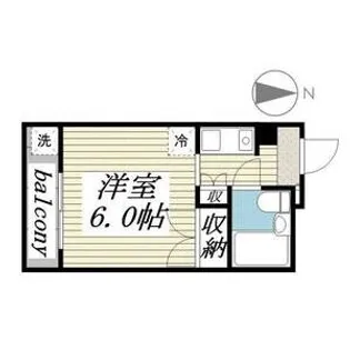 メゾン・ド・ルワージュ【0406号室】の間取り