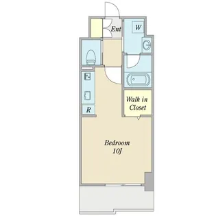 レジデンスSUN.K(レジデンスサンケー)【0305号室】の間取り