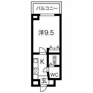 岩塚テラス【2階】の間取り