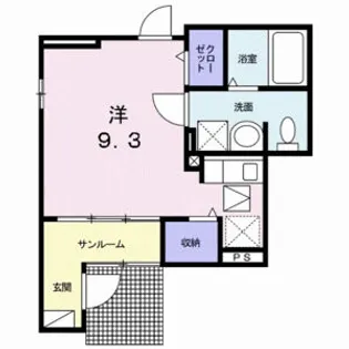優【1階】の間取り