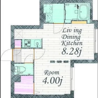 Branche桜山Ⅲ【503号室】の間取り