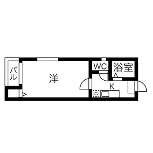 アミティエ本山【1階】の間取り