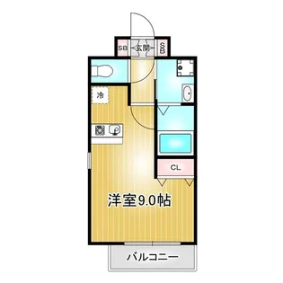 プレサンス名古屋STATIONザ・シティ【6階】の間取り