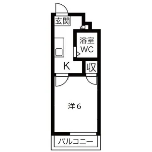 シーダーハイツ【2階】の間取り