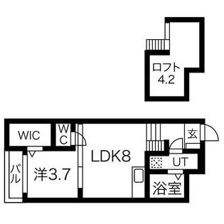 ノースヒル【102【プラン③】号室】の間取り