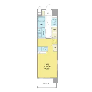 ラディナスティア【4階】の間取り