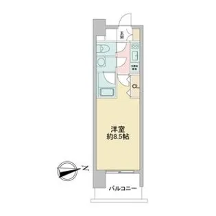 ルクレ新栄レジデンス【0303号室】の間取り