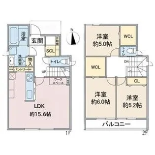 愛知県名古屋市守山区吉根1丁目【一戸建】の間取り
