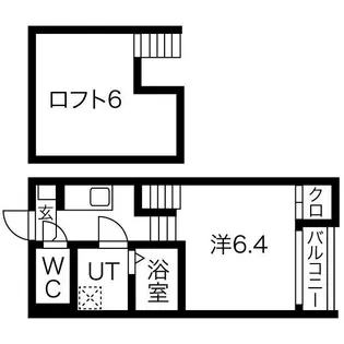 メゾンラフィネ【105号室】の間取り