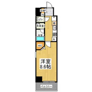 イースクエア並木【8階】の間取り