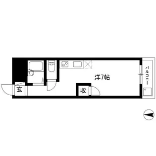 エクセル寿【102号室】の間取り