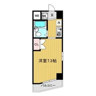 リアライズ伝馬【207号室】の間取り