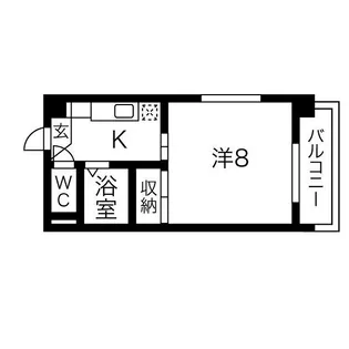 アゼリアコート名東【3階】の間取り