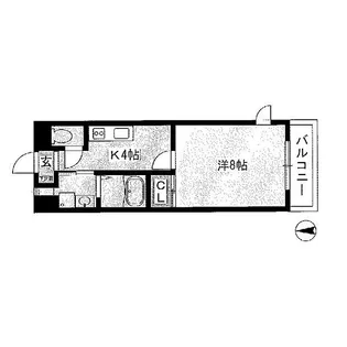 エミール【101号室】の間取り